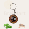 Lord Jagannath keychain set of 2 colorful spiritual key rings