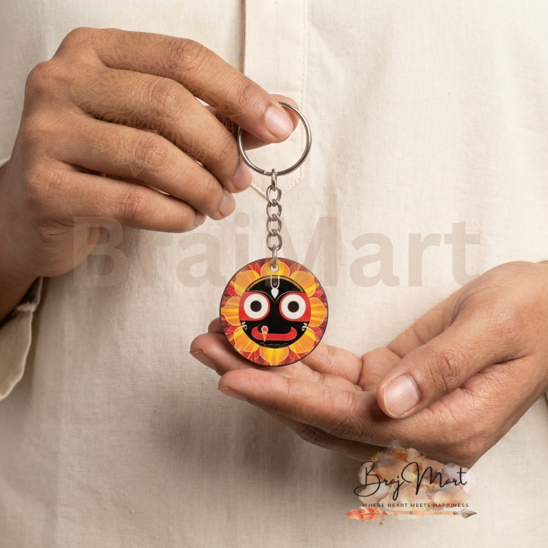 Lord Jagannath Keychain Set (2 Pc) - Image 2
