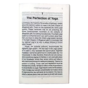 The Topmost Yoga System