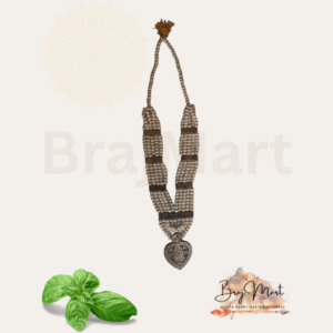Radha Krishna kadam panchmala 5 layer spiritual mala necklace
