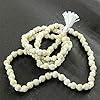 White Neem Beads Japa Mala