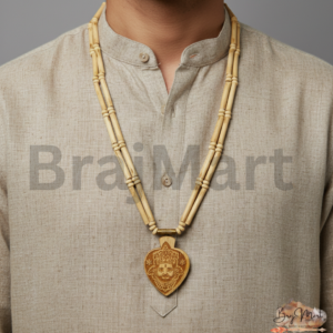 Tulsi Kanthi Mala with Shri Khatushyam Ji Locket