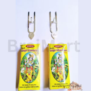 2 Yellow Gopi Chandan With 2 Stamp Tilak Chhape