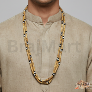 Black Beads Decorative Tulsi Mala – 2 Round