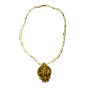 Sacred Tulsi Mala with Lotus Pendant