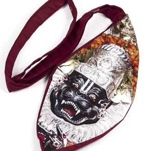 Japa Bag with Lord Nrsimhadeva of Mayapur